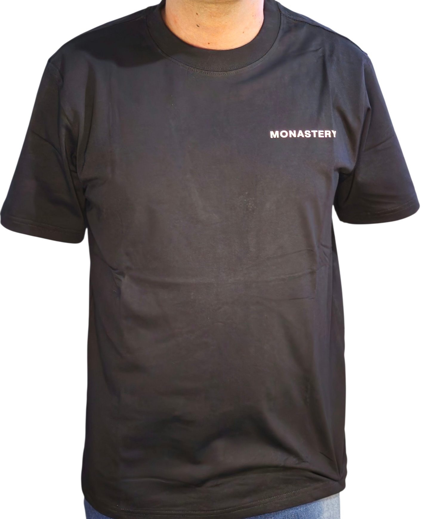 Camiseta Blanco/ Negro  Monastery