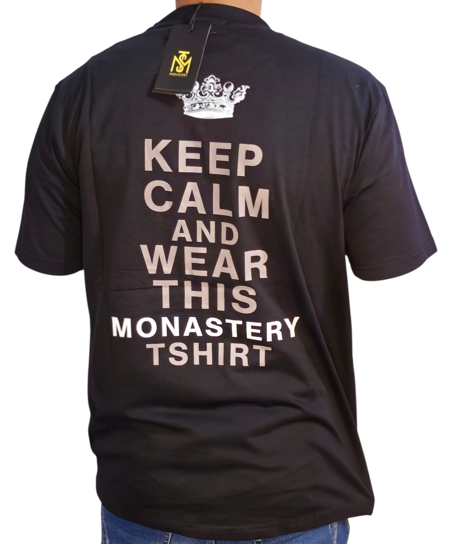 Camiseta Blanco/ Negro  Monastery
