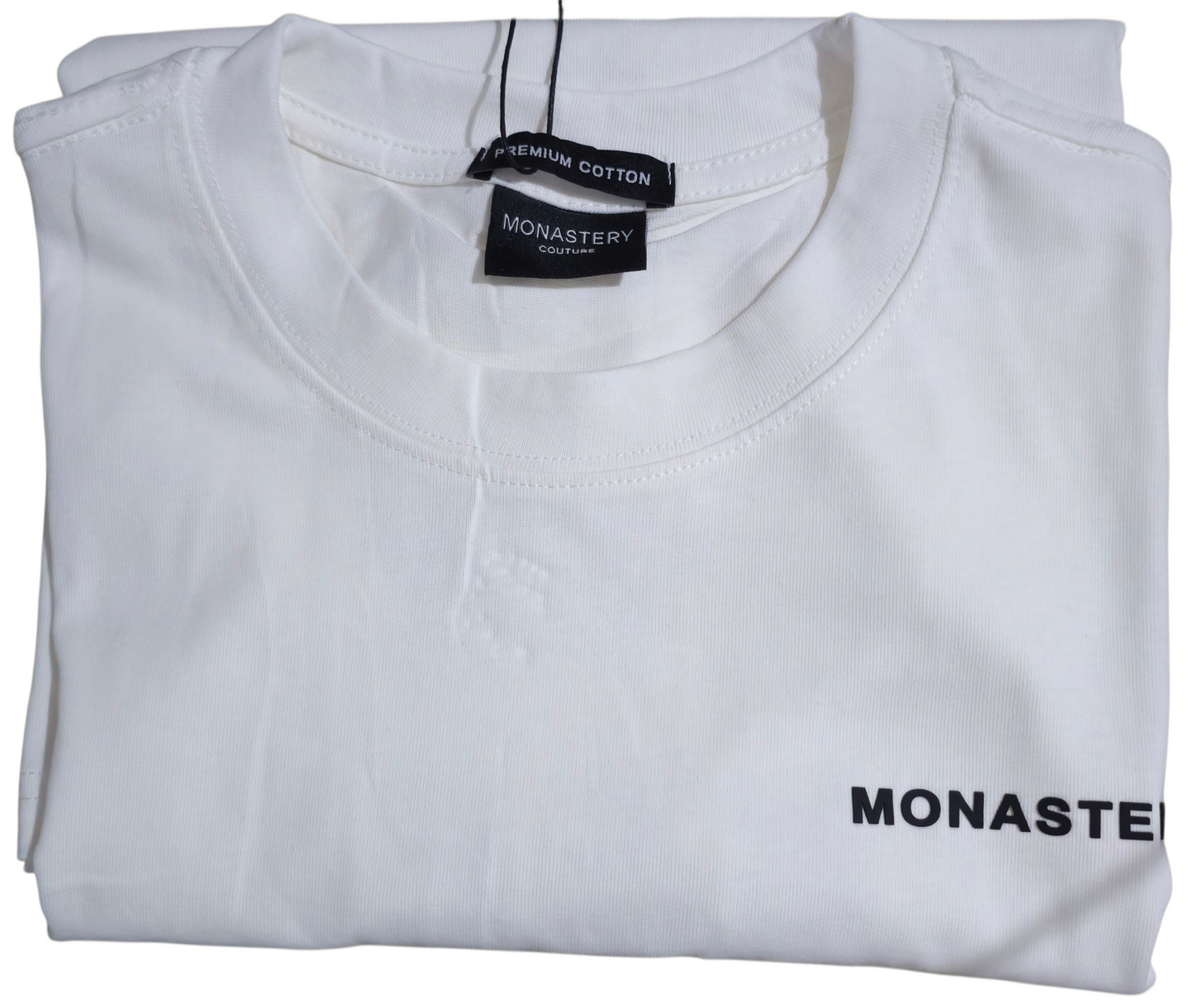 Camiseta Blanco/ Negro  Monastery