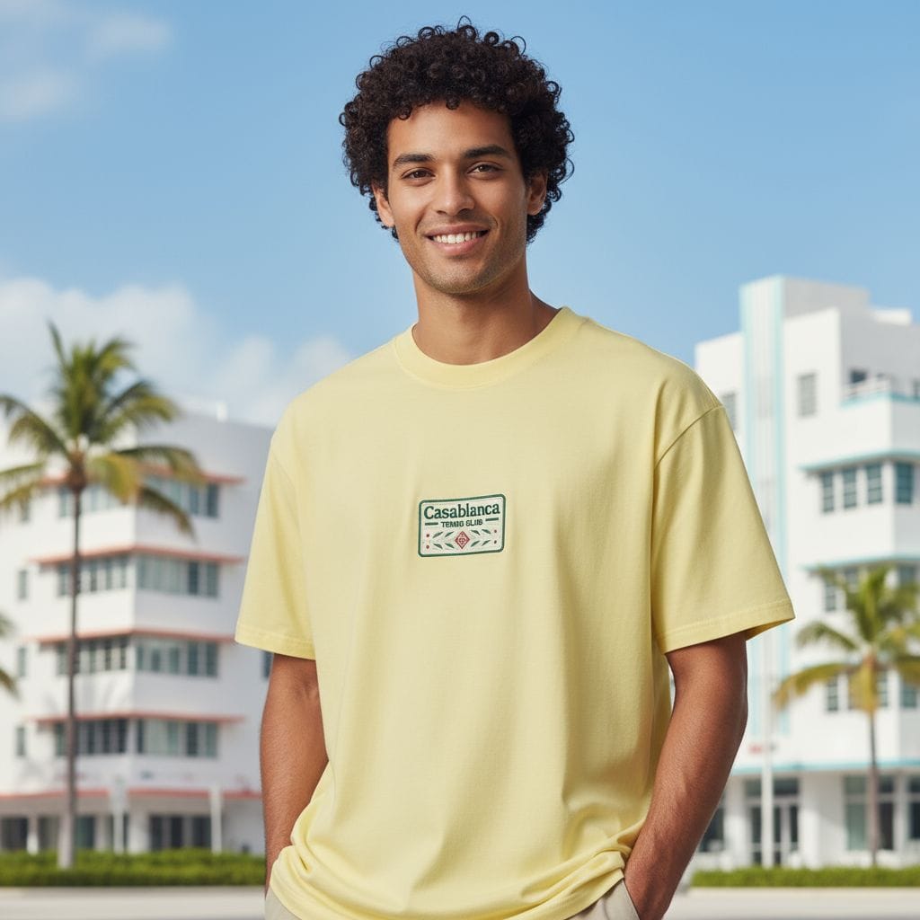 camiseta Tenis Casa Blanca