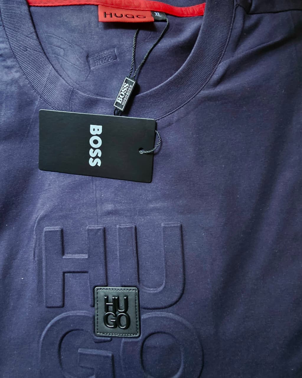 Camiseta Hugo Boss Azul oscuro