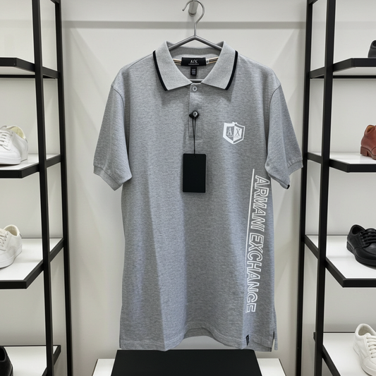 camiseta polo Gris