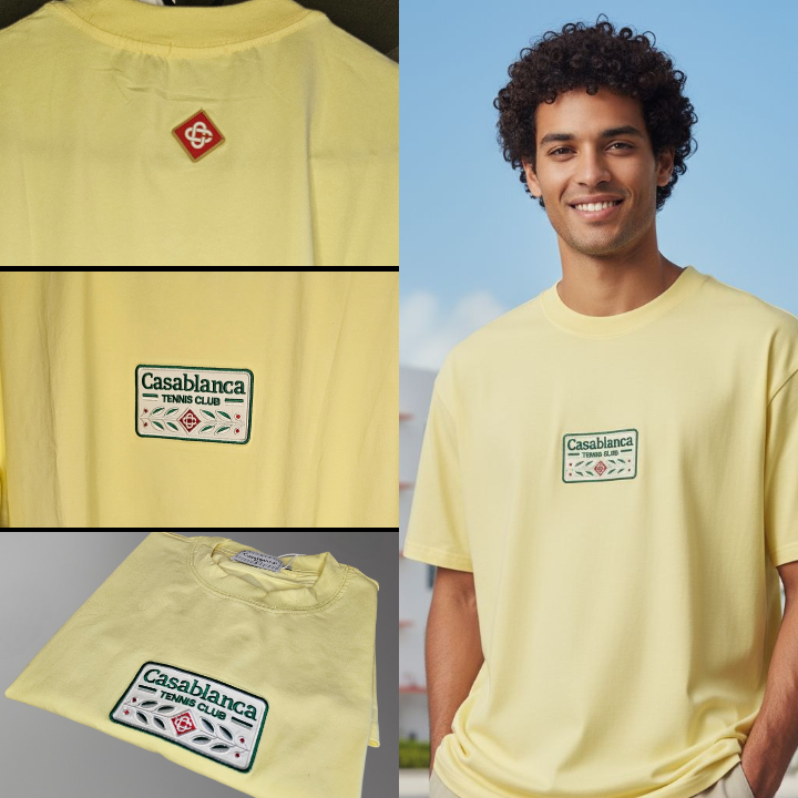 camiseta Tenis Casa Blanca