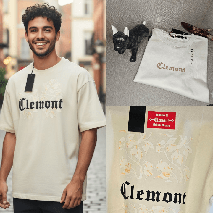 Camiseta Clemont algodón: estilo moderno y comodidad casual